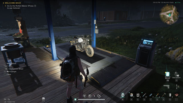 Once Human. Мотоцикл