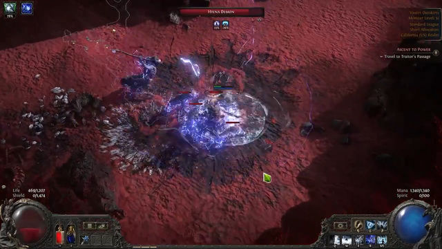 Path of Exile 2. Билд Волшебницы Морозный взрыв