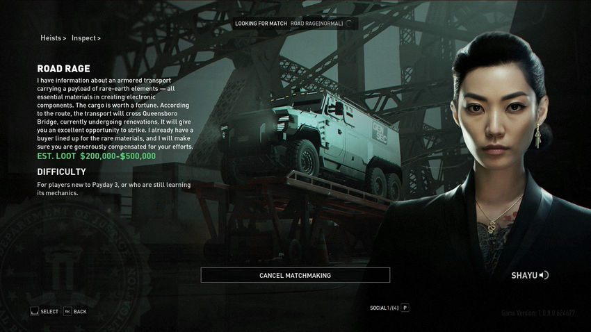 Payday 3. Прохождение