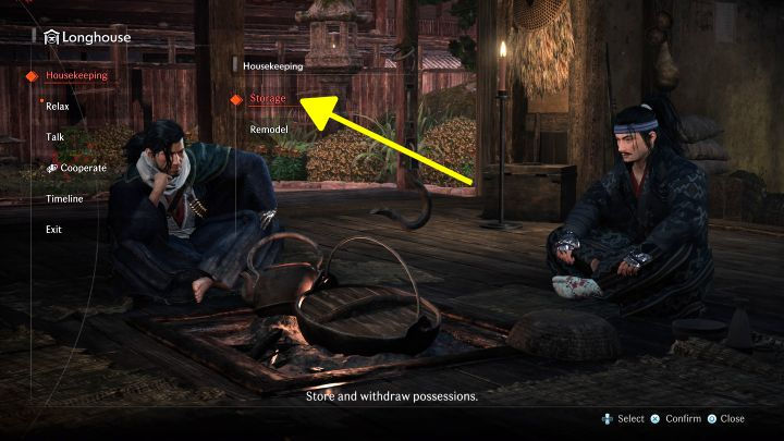 Rise of the Ronin. Склад