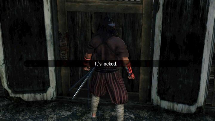 Rise of the Ronin. Дверь закрыта