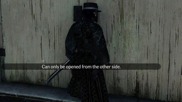 Rise of the Ronin. Дверь закрыта