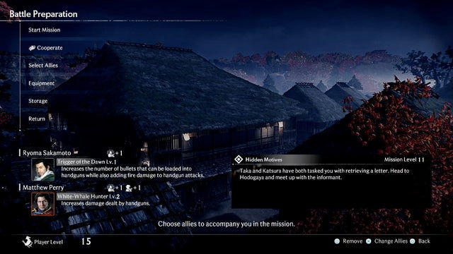 Rise of the Ronin. Прохождение