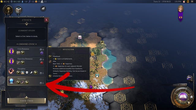 Цивилизация 7. Пантеон