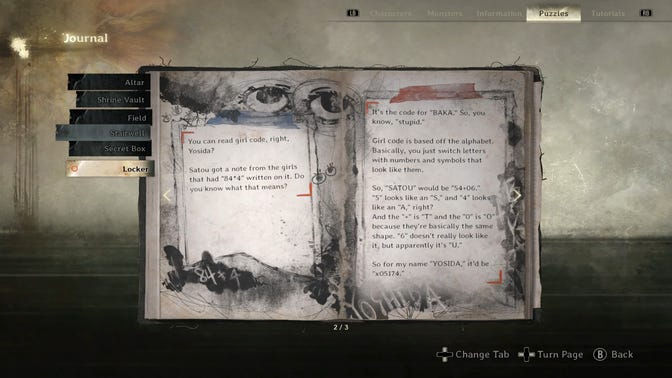 Silent Hill f. Прохождение