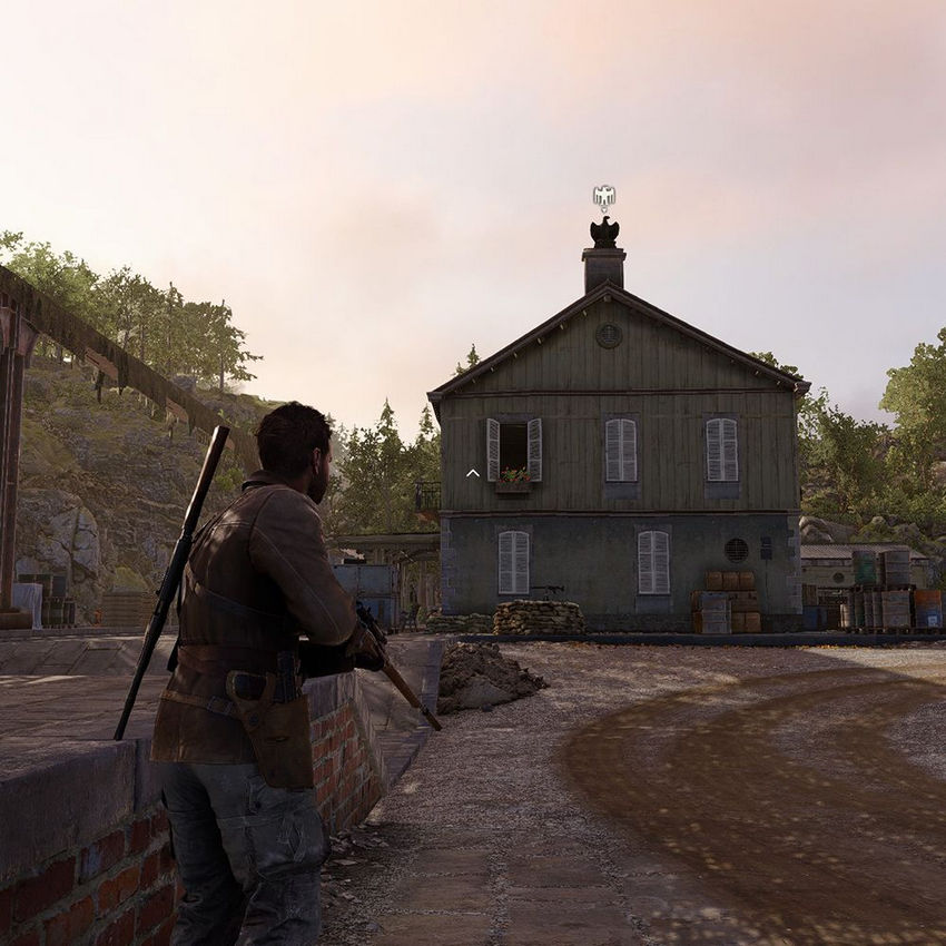 Sniper Elite Resistance. Каменные орлы