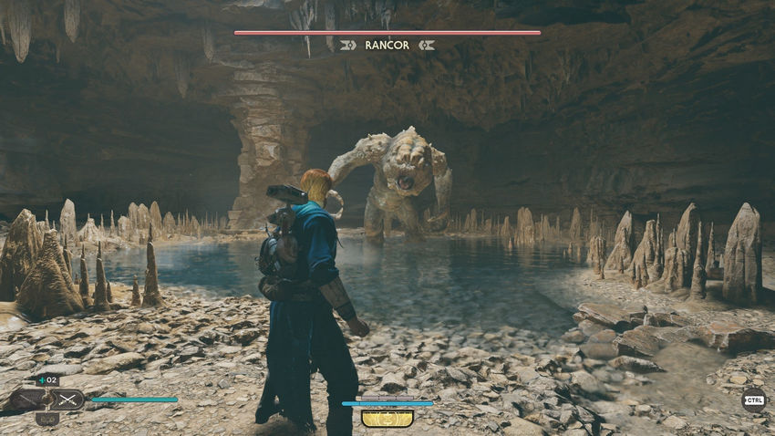 Star Wars Jedi: Survivor. Босс Ранкор