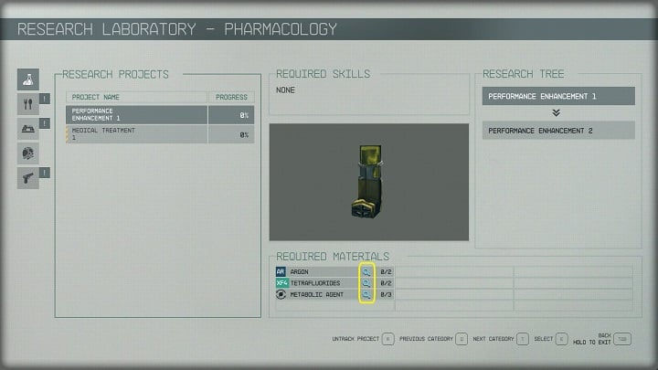 Starfield. Материалы для исследований