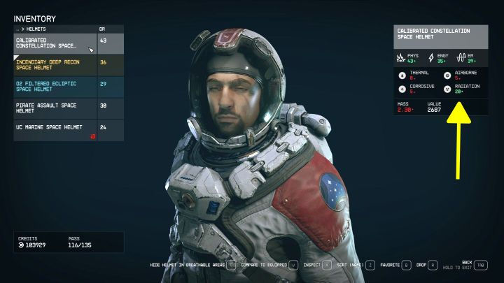 Starfield. Радиация