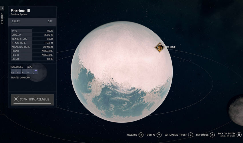 Starfield. Экранирование груза корабля