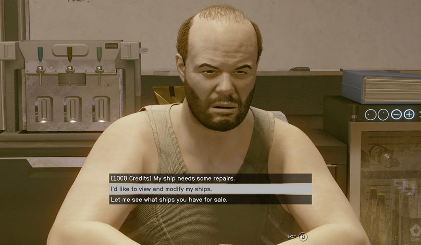 Starfield. Экранирование груза корабля