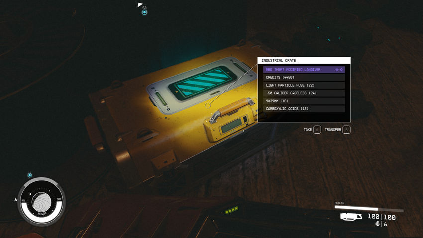 Starfield. Ресурсы для крафта