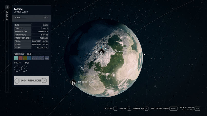 Starfield. Ресурсы для крафта