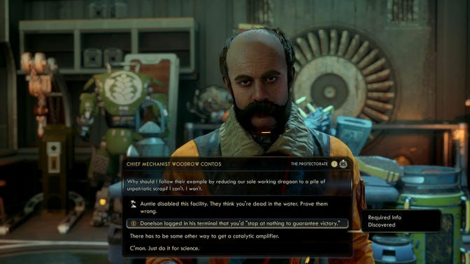 The Outer Worlds 2. Дополнительные задания