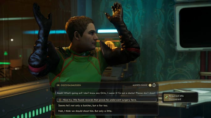 The Outer Worlds 2. Дополнительные задания