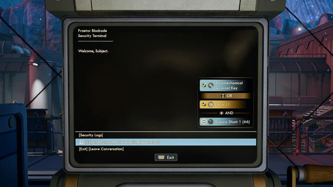 The Outer Worlds 2. Дополнительные задания