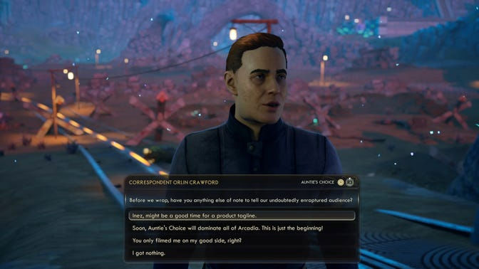 The Outer Worlds 2. Дополнительные задания