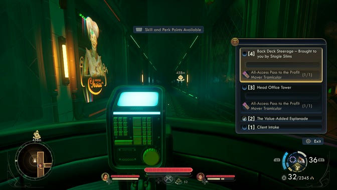 The Outer Worlds 2. Дополнительные задания