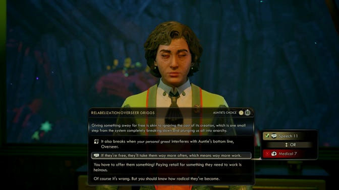 The Outer Worlds 2. Дополнительные задания