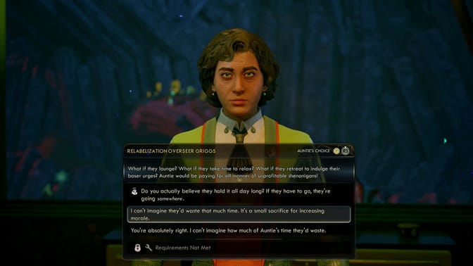 The Outer Worlds 2. Дополнительные задания