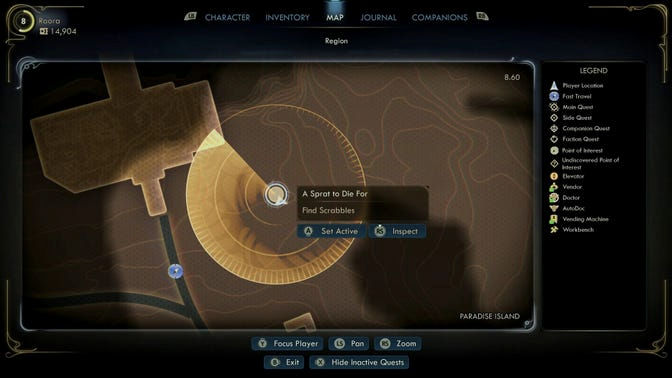 The Outer Worlds 2. Дополнительные задания