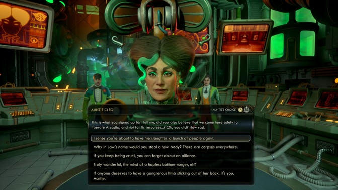 The Outer Worlds 2. Дополнительные задания