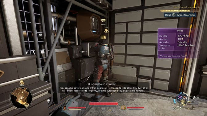 The Outer Worlds 2. Дополнительные задания