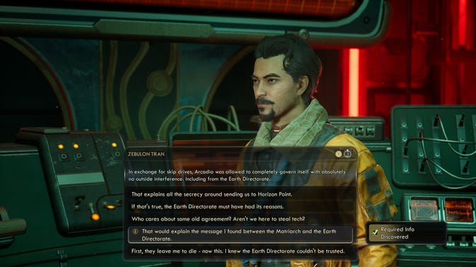 The Outer Worlds 2. Дополнительные задания