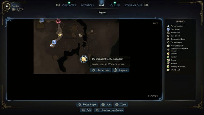 The Outer Worlds 2. Дополнительные задания