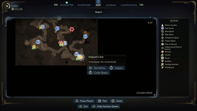 The Outer Worlds 2. Дополнительные задания