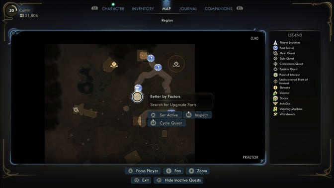 The Outer Worlds 2. Дополнительные задания