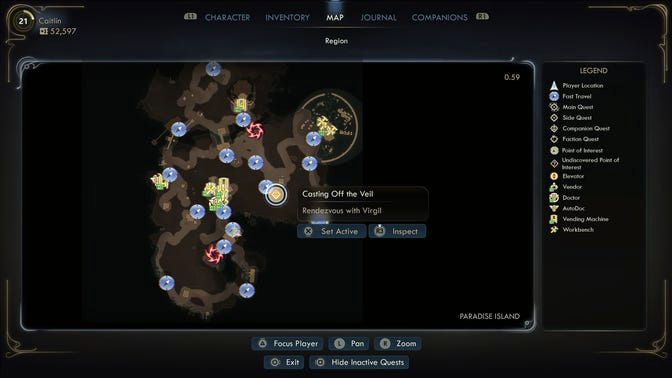 The Outer Worlds 2. Дополнительные задания