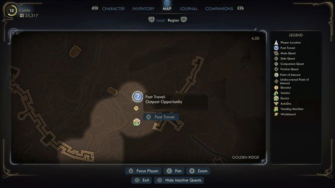 The Outer Worlds 2. Дополнительные задания