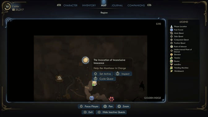 The Outer Worlds 2. Дополнительные задания