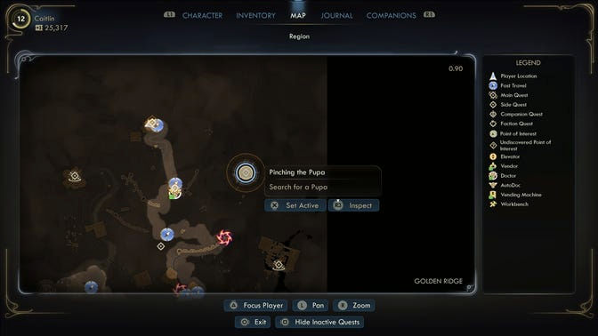 The Outer Worlds 2. Дополнительные задания