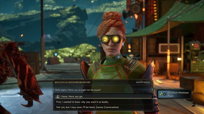 The Outer Worlds 2. Дополнительные задания