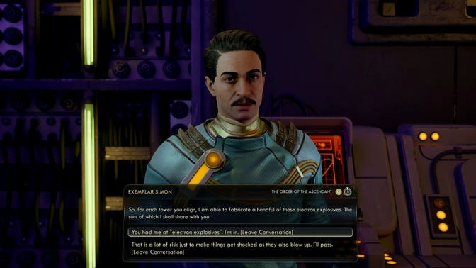 The Outer Worlds 2. Дополнительные задания