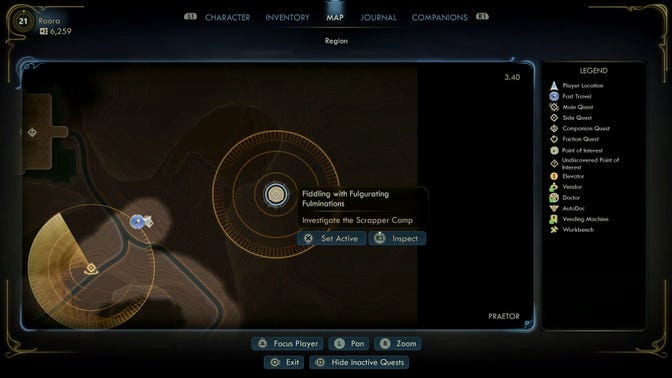 The Outer Worlds 2. Дополнительные задания