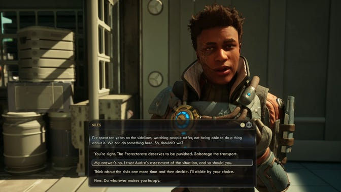 The Outer Worlds 2. Дополнительные задания