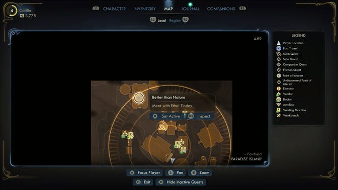 The Outer Worlds 2. Дополнительные задания