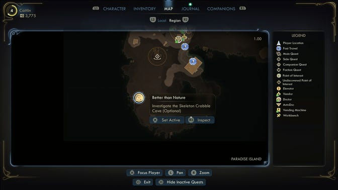 The Outer Worlds 2. Дополнительные задания