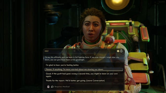 The Outer Worlds 2. Дополнительные задания