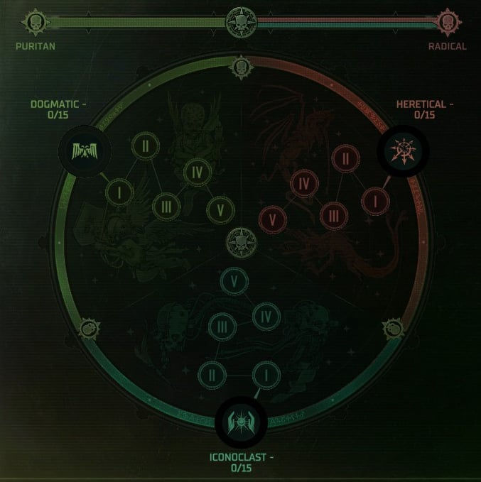 Warhammer 40000 Rogue Trader. Убеждения