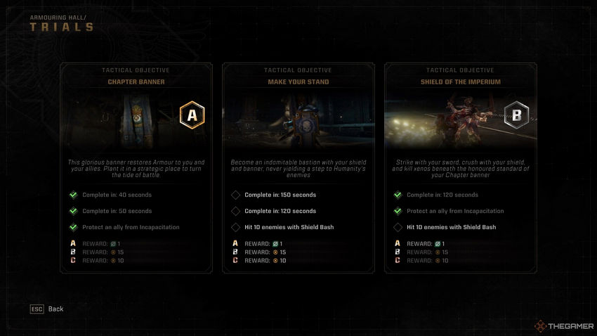 Warhammer 40000 Space Marine 2. Данные арсенала