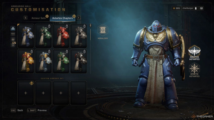 Warhammer 40000 Space Marine 2. Геральдика Астартес