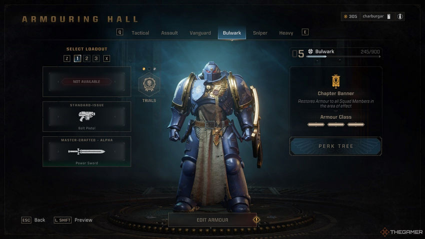 Warhammer 40000 Space Marine 2. Классы