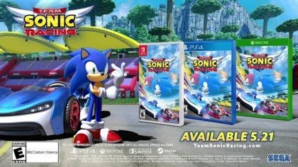 Трейлеры - Team Sonic Racing – Релизный трейлер