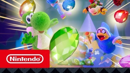 Трейлеры - Yoshi's Crafted World – Новый трейлер под названием «История начинается» (На русском)