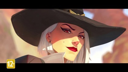 Трейлеры - Overwatch – Трейлер «История героини Эш» (На русском)