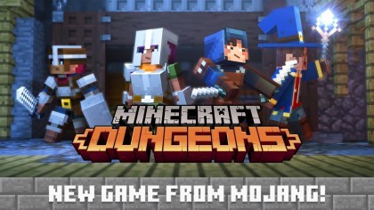 Трейлеры - Minecraft: Dungeons – Трейлер приуроченный к анонсу игры